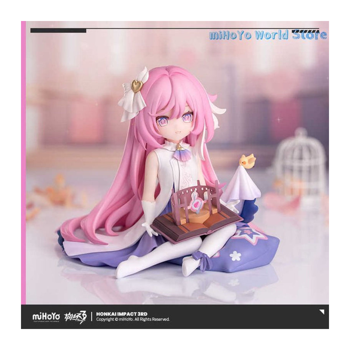 MiHoYo Honkai Impact 3 Elysia Herrscher of Human Ego PVC Modellfigur in Rosa als dekoratives Ornament - Bild 1