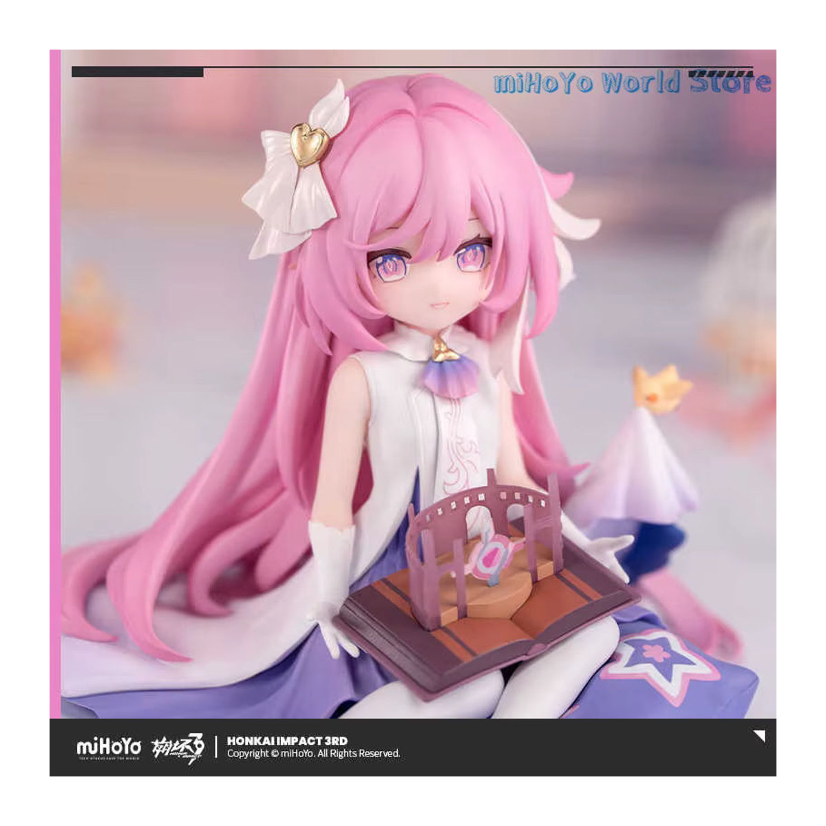MiHoYo Honkai Impact 3 Elysia Herrscher of Human Ego PVC Modellfigur in Rosa als dekoratives Ornament - Bild 2