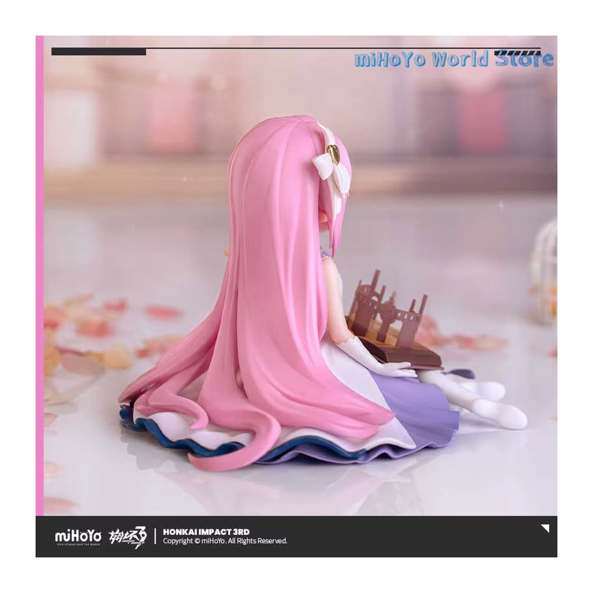 MiHoYo Honkai Impact 3 Elysia Herrscher of Human Ego PVC Modellfigur in Rosa als dekoratives Ornament - Bild 4