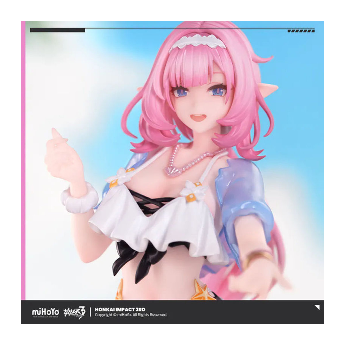 miHoYo Honkai Impact 3rd Elysia Sommerfee Miss ver. Anime Figur in Rosa, 1/8 Scale - Bild 1