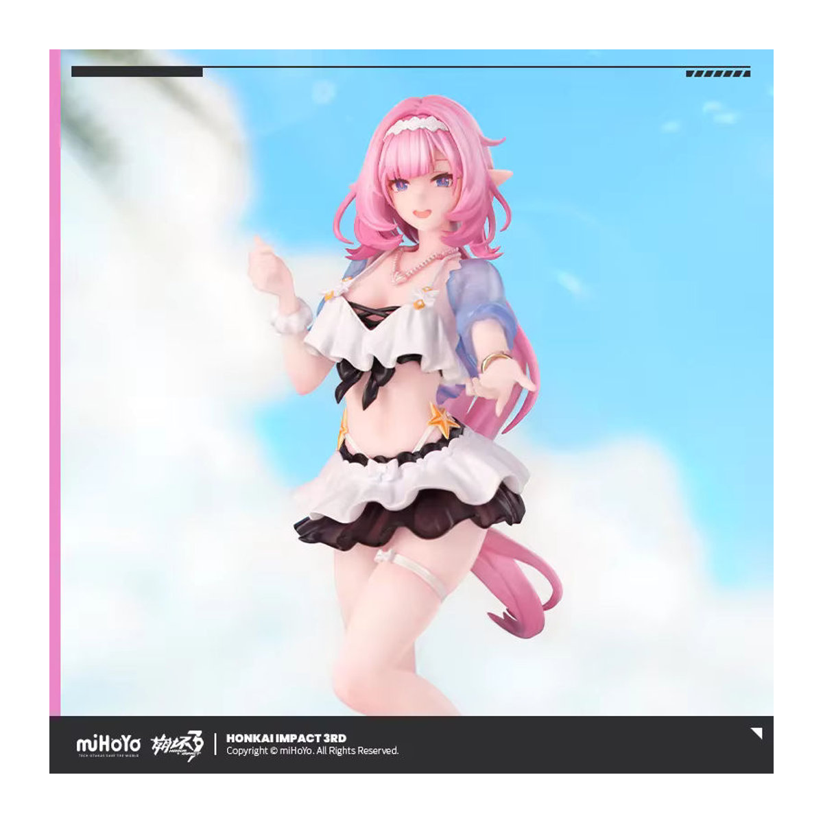 miHoYo Honkai Impact 3rd Elysia Sommerfee Miss ver. Anime Figur in Rosa, 1/8 Scale - Bild 2