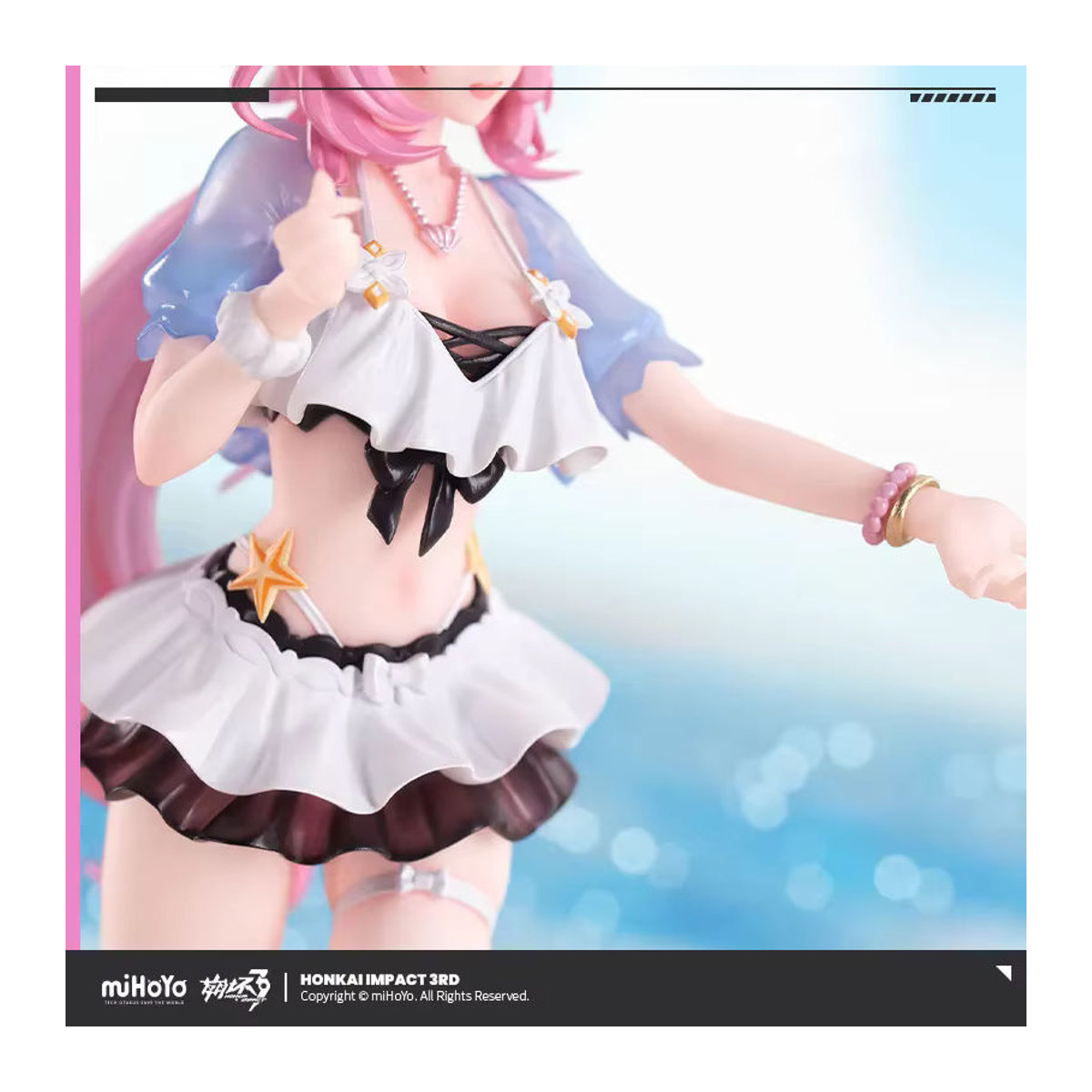 miHoYo Honkai Impact 3rd Elysia Sommerfee Miss ver. Anime Figur in Rosa, 1/8 Scale - Bild 3