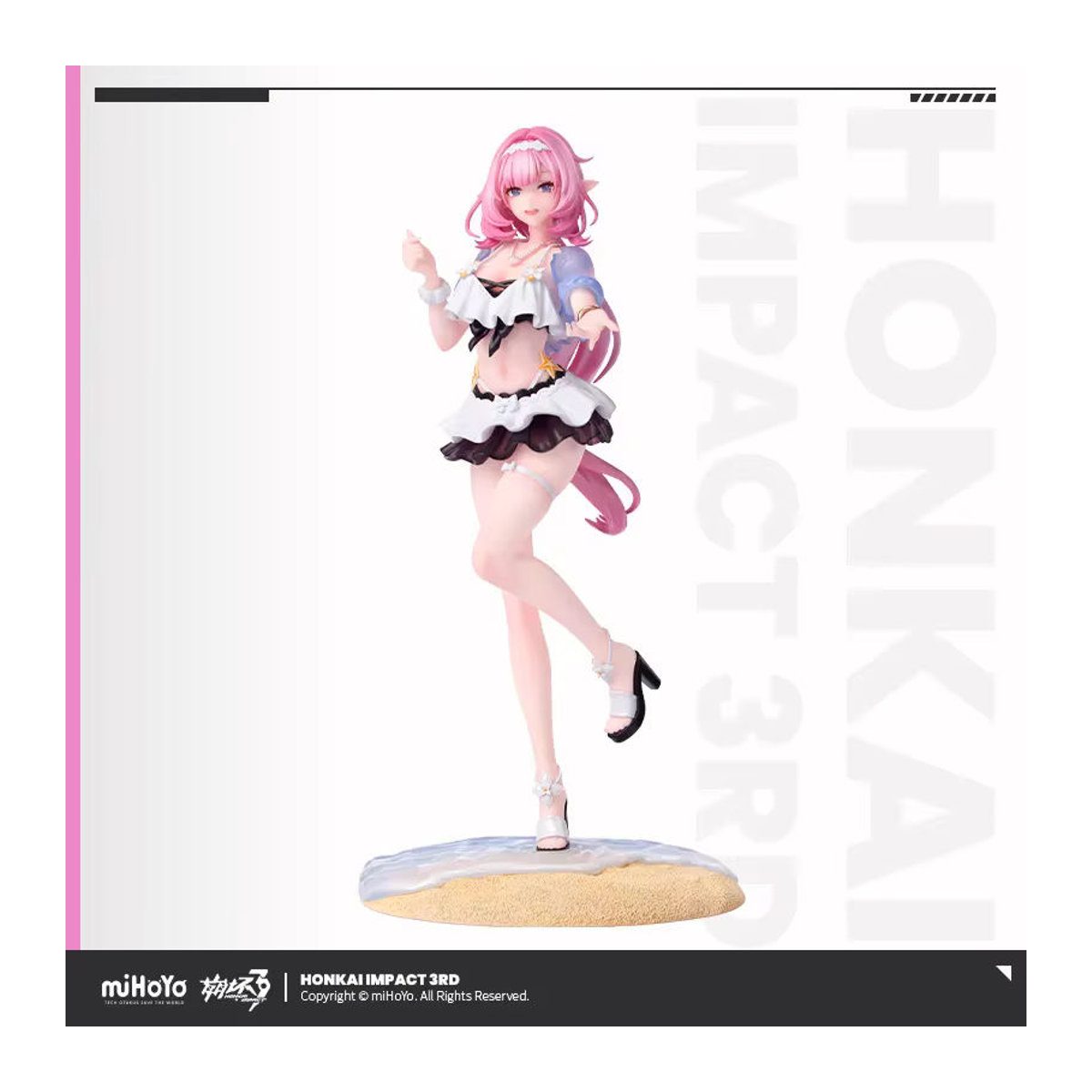 miHoYo Honkai Impact 3rd Elysia Sommerfee Miss ver. Anime Figur in Rosa, 1/8 Scale - Bild 6
