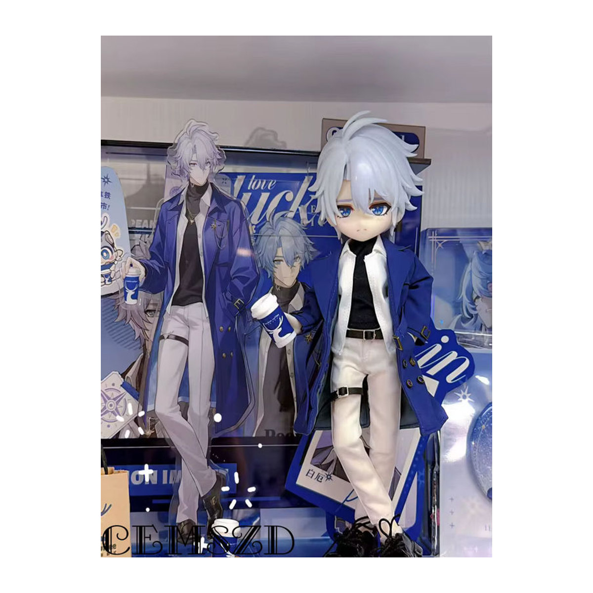 miHoYo Honkai Star Rail Phainon Mydei Anime Puppe Blau als Desktop Ornament und Cosplay Zubehör - Bild 2