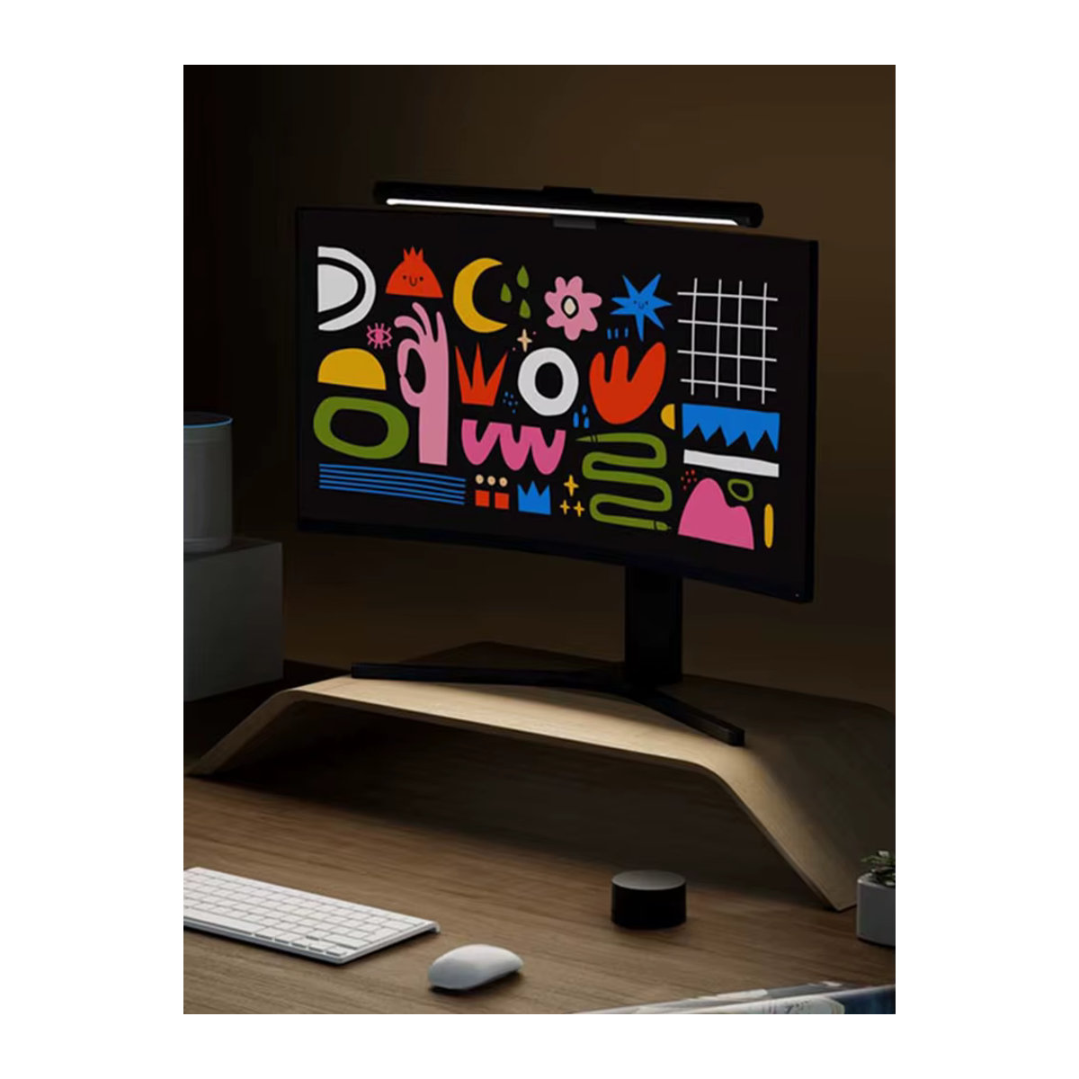 MIJIA Computer-Monitor-Lichtleiste 1S LED Bildschirm-Hängeleuchte mit Augenschutz in Schwarz - Bild 4