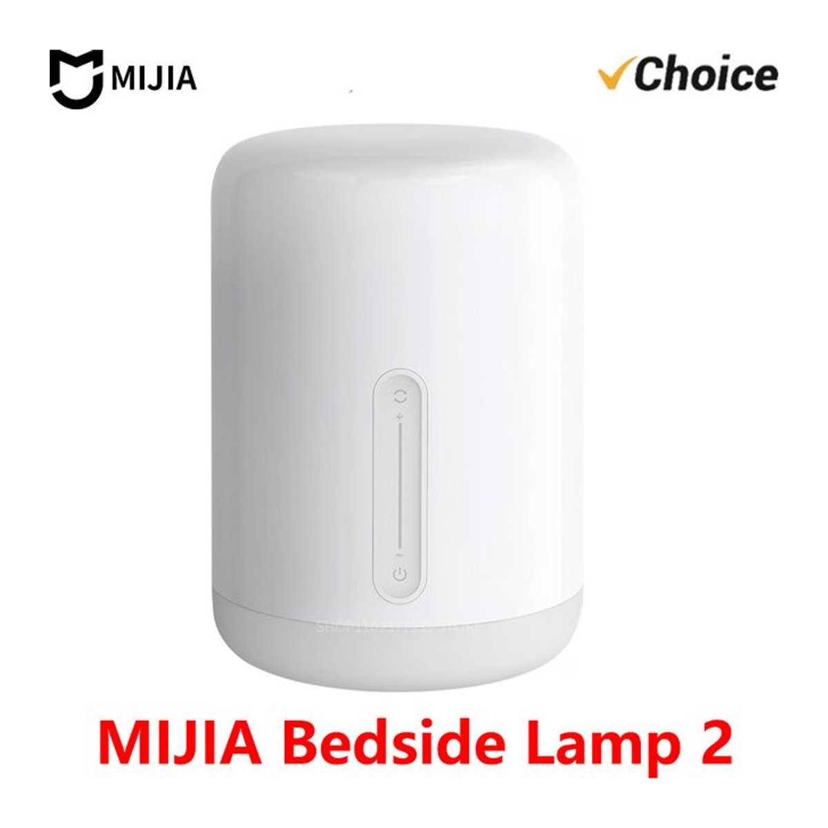 MIJIA Intelligente LED Nachttischlampe mit Farbwechsel und Touch-Steuerung, Weiß, 400 Lumen, kompatibel mit Apple HomeKit und Siri - Bild 1