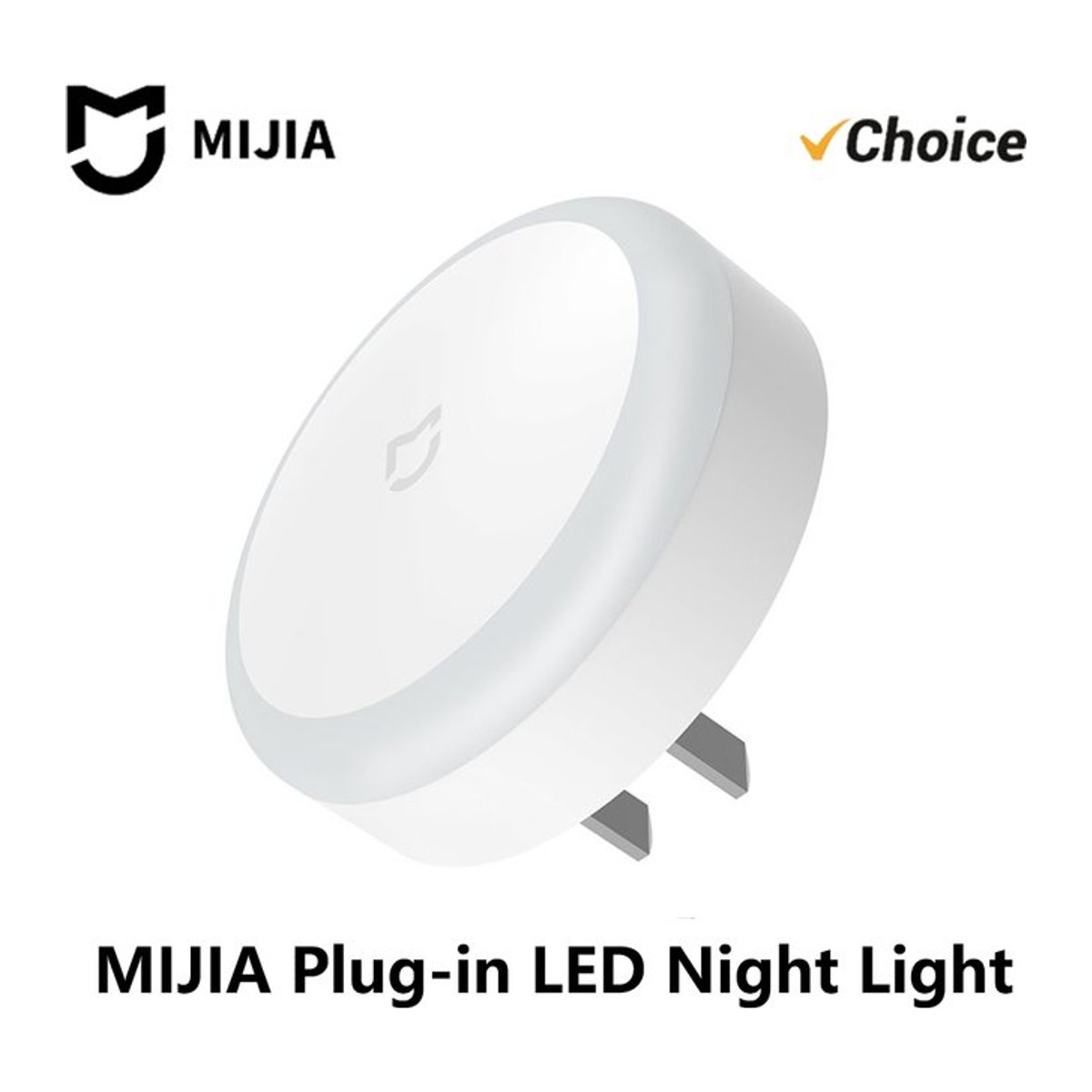 MIJIA LED Smart Nachtlicht mit Infrarot-Bewegungsmelder und Dimmfunktion, Weiß - Bild 1