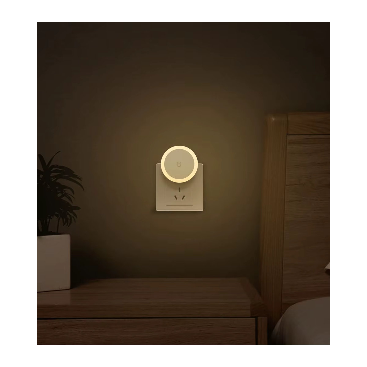 MIJIA LED Smart Nachtlicht mit Infrarot-Bewegungsmelder und Dimmfunktion, Weiß - Bild 3