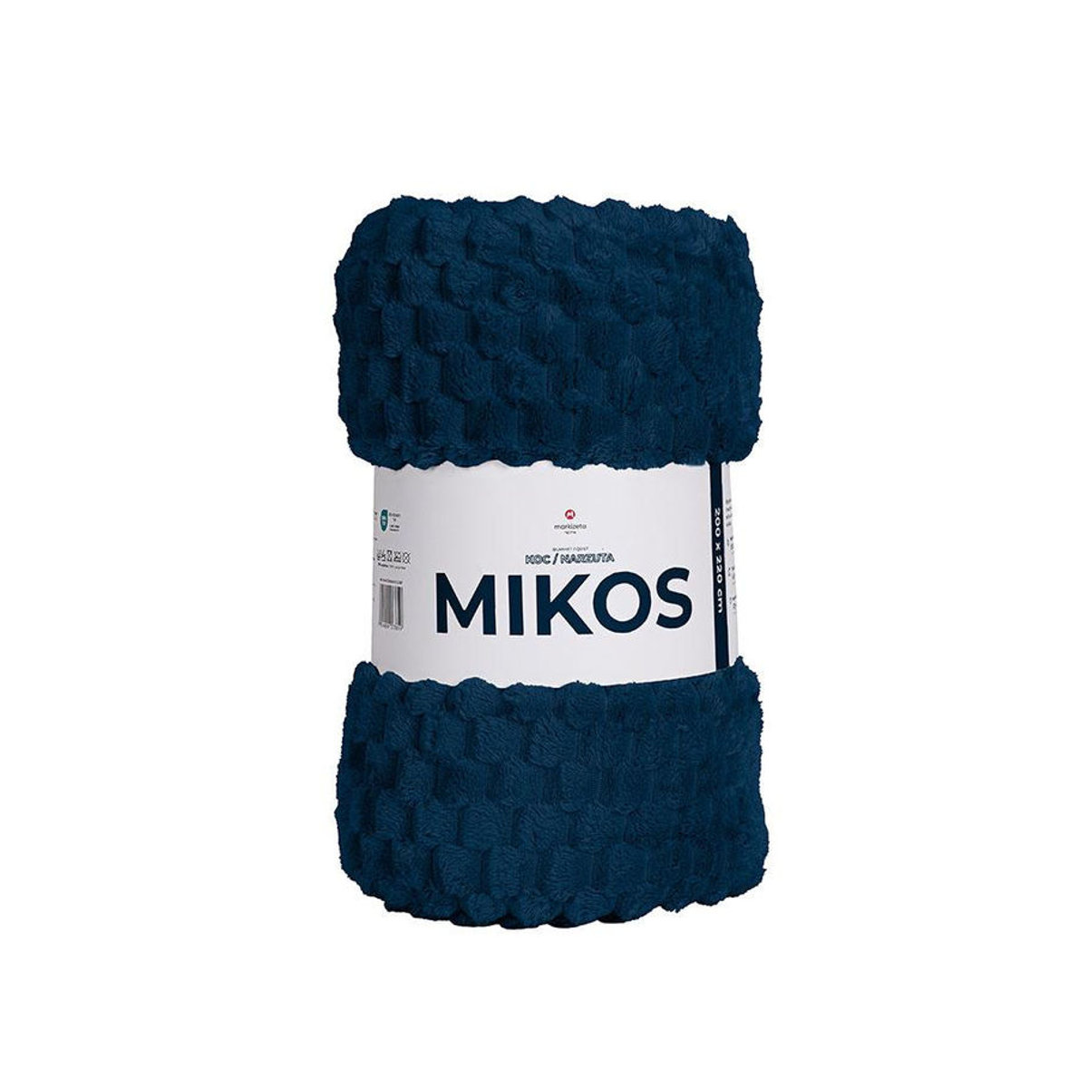 MIKOS Dekorative Fleece Decke in Dunkelblau B/T/H: 160 x 200 cm - Bild 2