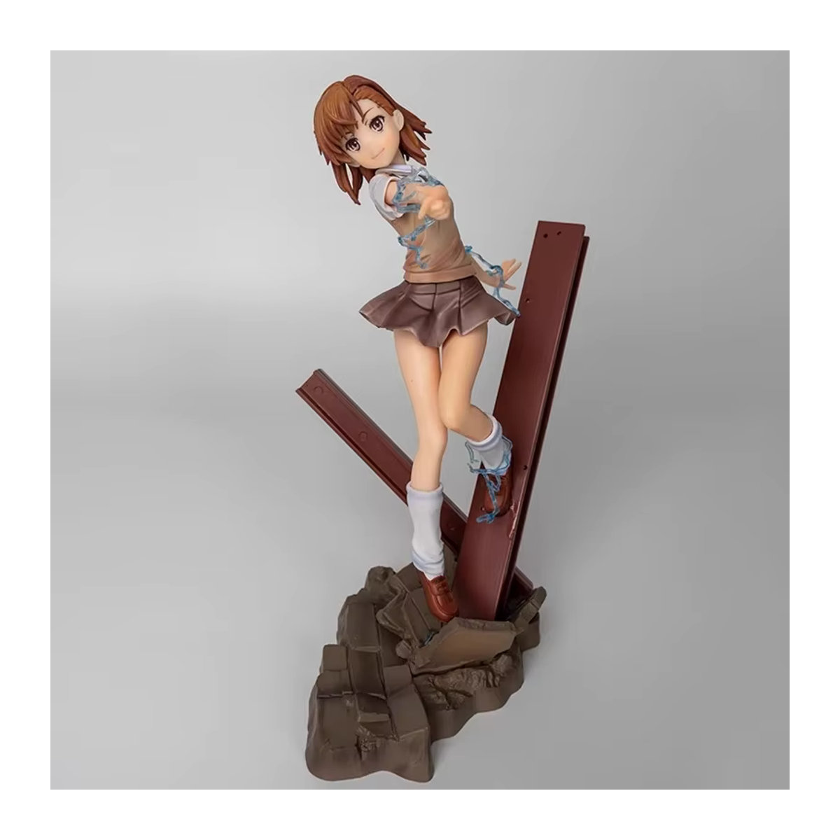 Mikoto Misaka Actionfigur aus ToAru Majutsu no Index von KONBORE, mehrfarbig, Höhe: 26 cm - Bild 2