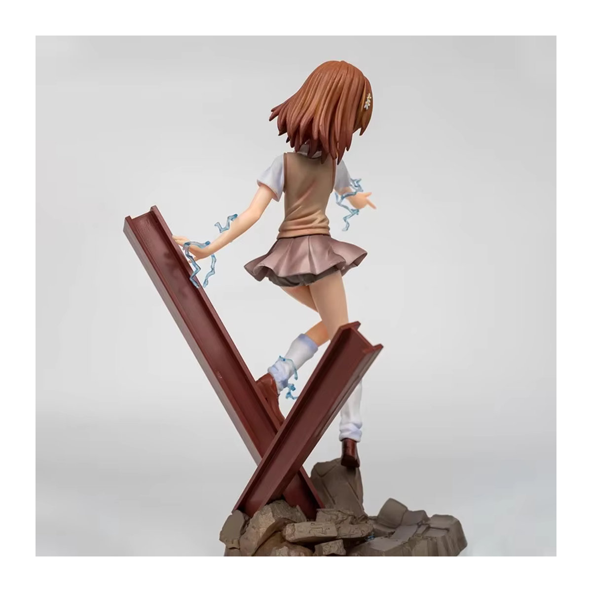 Mikoto Misaka Actionfigur aus ToAru Majutsu no Index von KONBORE, mehrfarbig, Höhe: 26 cm - Bild 4