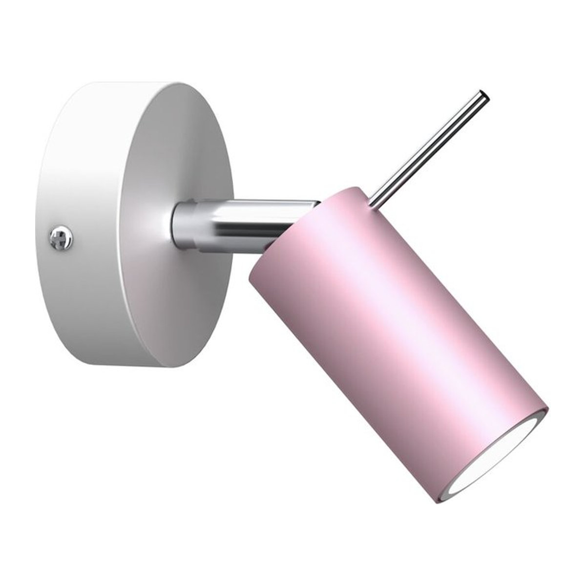 Milagro Wandleuchte Preston in Rosa und Weiß aus Metall für 1x GU10 Mini-Leuchtmittel - Bild 1