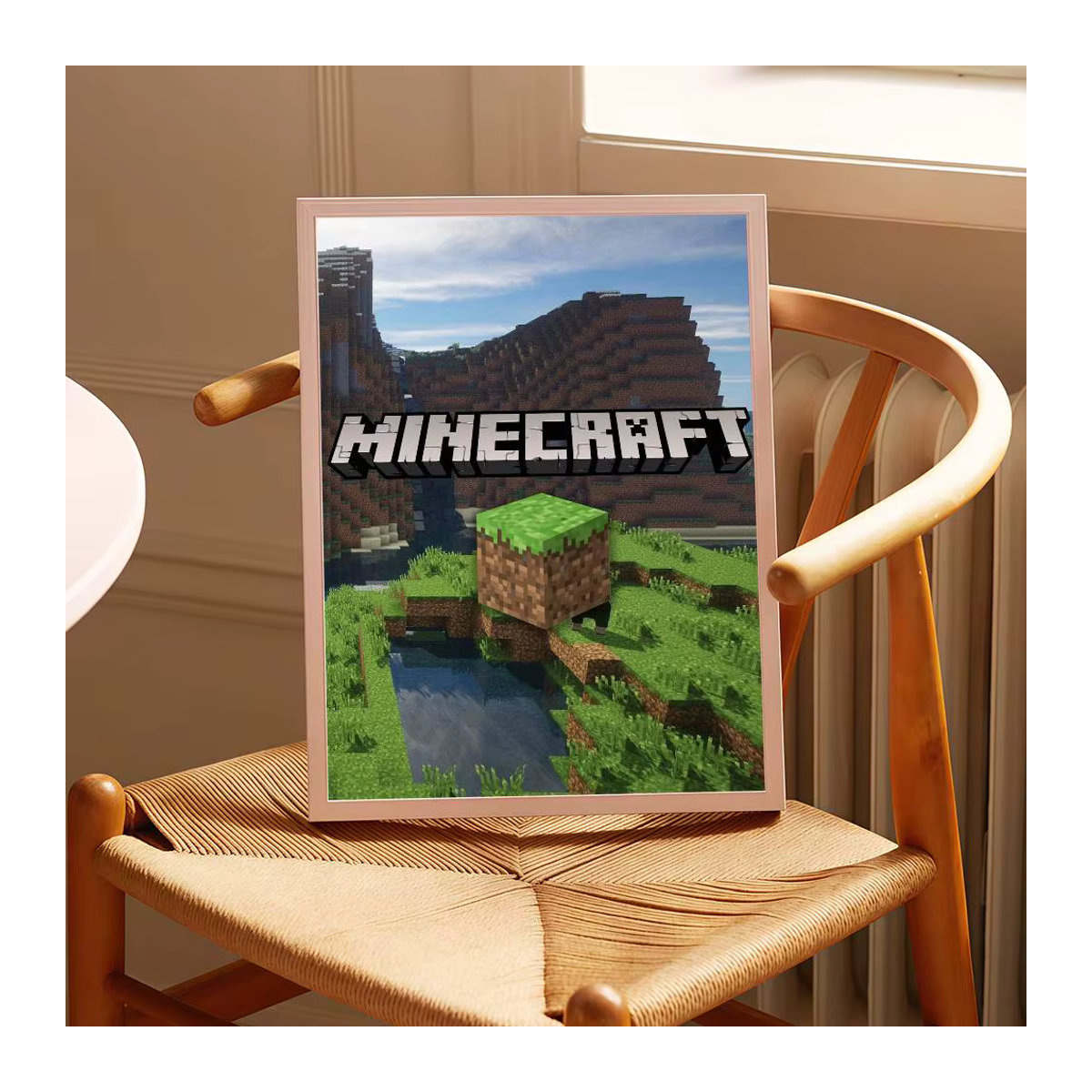 Minecraft Selbstklebendes Wandposter in HD-Qualität, Mehrfarbiges Rechteckiges Papier-Poster für Kinder und Heimdekoration - Bild 5
