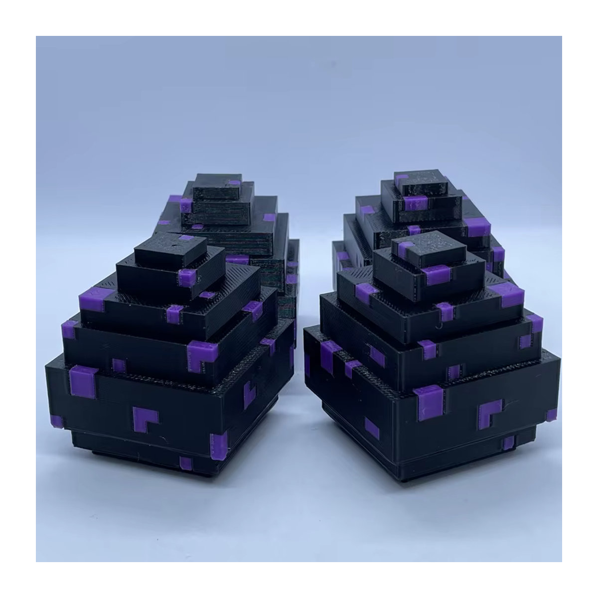 Mineworld Final Shadow Dragon Egg Handgefertigtes 3D-Druck Desktop-Ornament in Schwarz - Bild 4