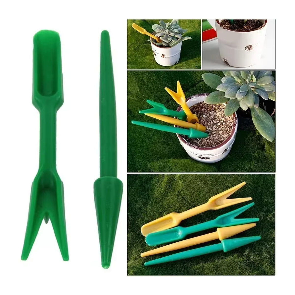 Mini-Garten-Umpflanzwerkzeug für Sämlinge, Sukkulenten und Starter, kleine Schaufel für die manuelle Gartenarbeit - Bild 4