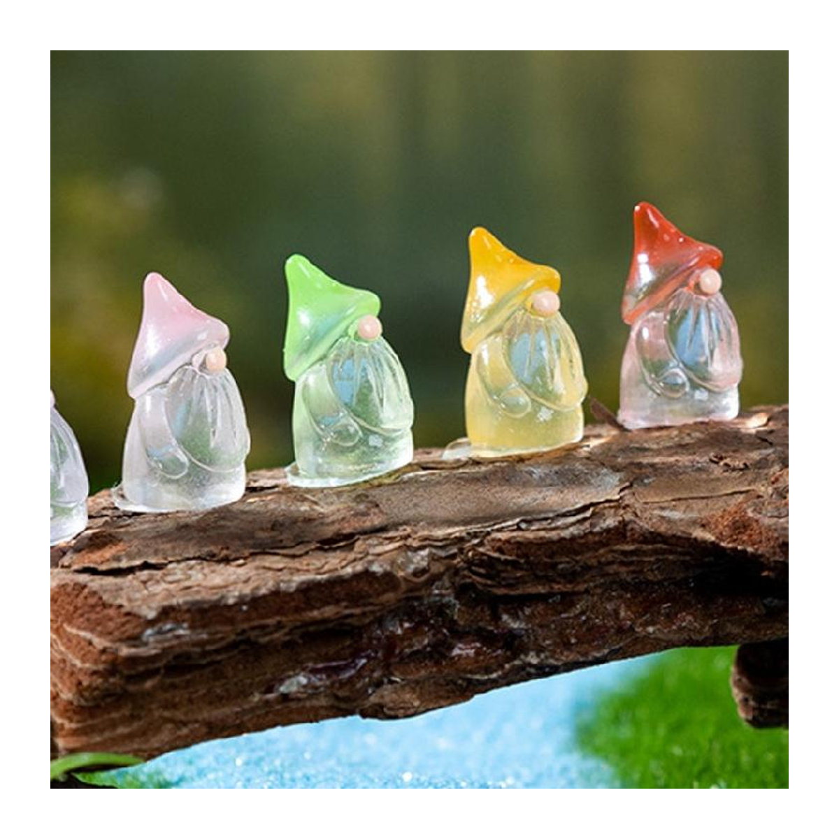 Mini-Gnome-Statue aus Kunstharz in Mehrfarbig als dekorative Gartenfigur für deinen Hof, Rasen und Heim - Bild 6