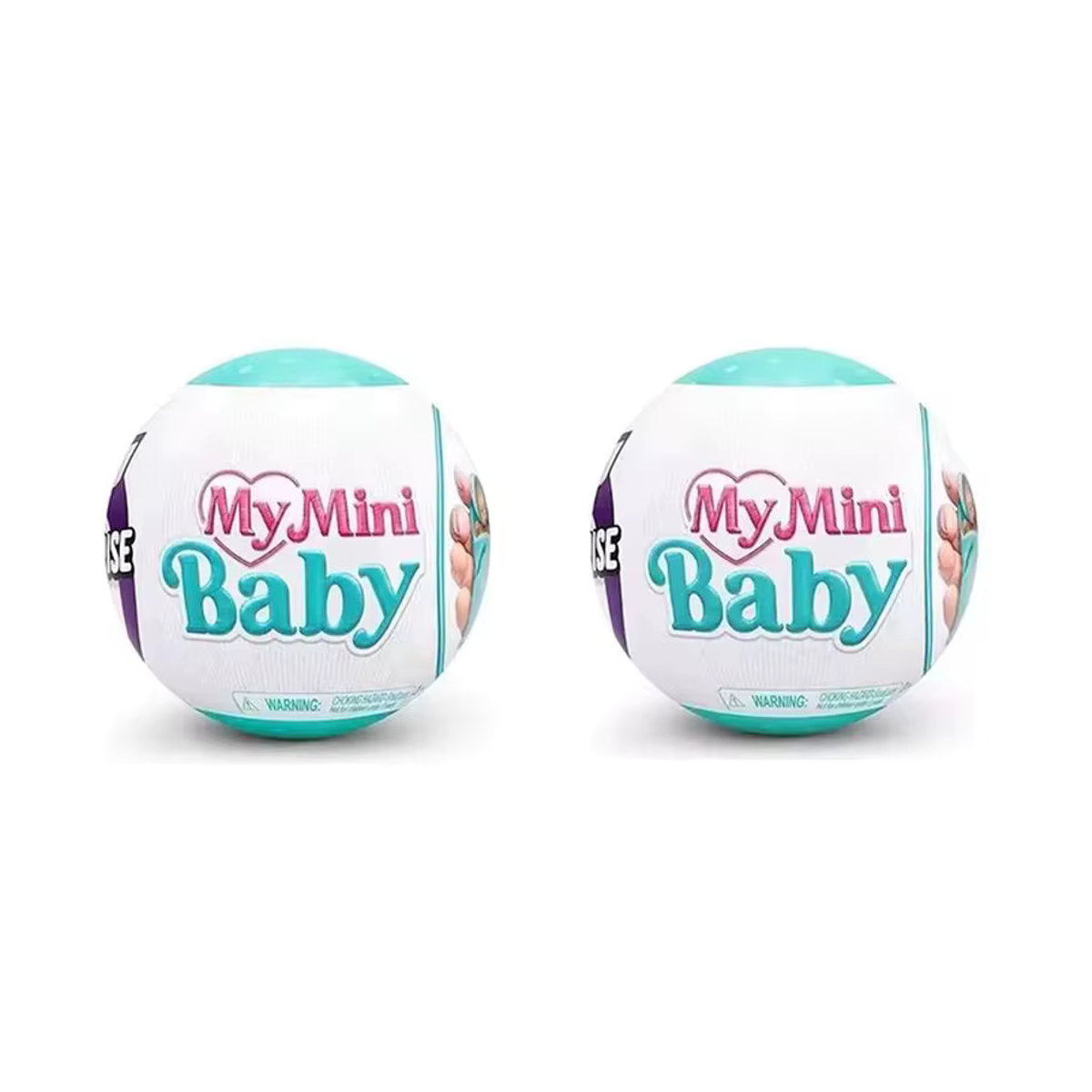 Mini Verse Anime Figuren Set aus der Baby Serie, 5 bunte DIY Blind Box Actionfiguren aus Kunststoff zur Schreibtisch Dekoration - Bild 2
