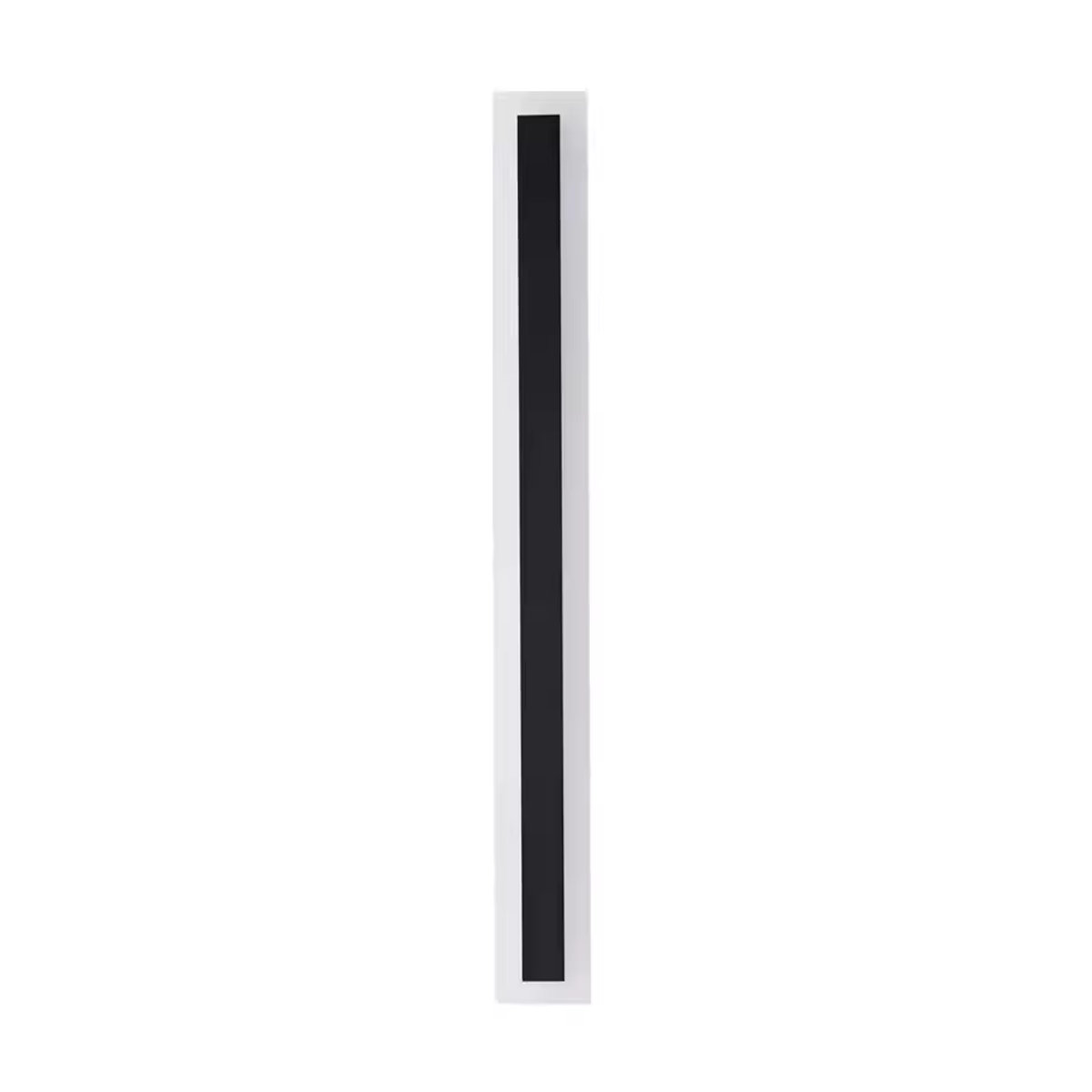 Minimalistische LED Außenwandleuchte aus Metall mit Bewegungssensor in Schwarz oder Weiß, IP65 wasserdicht - Bild 5