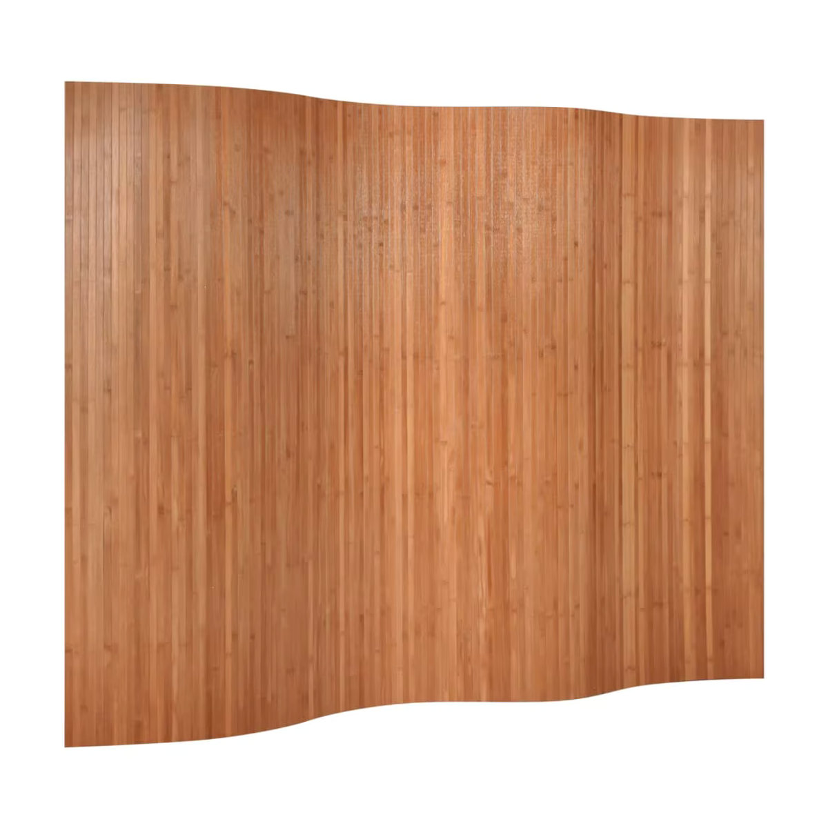 Minimalistische Trennwand aus Bambus in Braun, Sichtschutz als freistehende Raumteiler-Dekoration, B/H: 165 x 250 cm - Bild 2