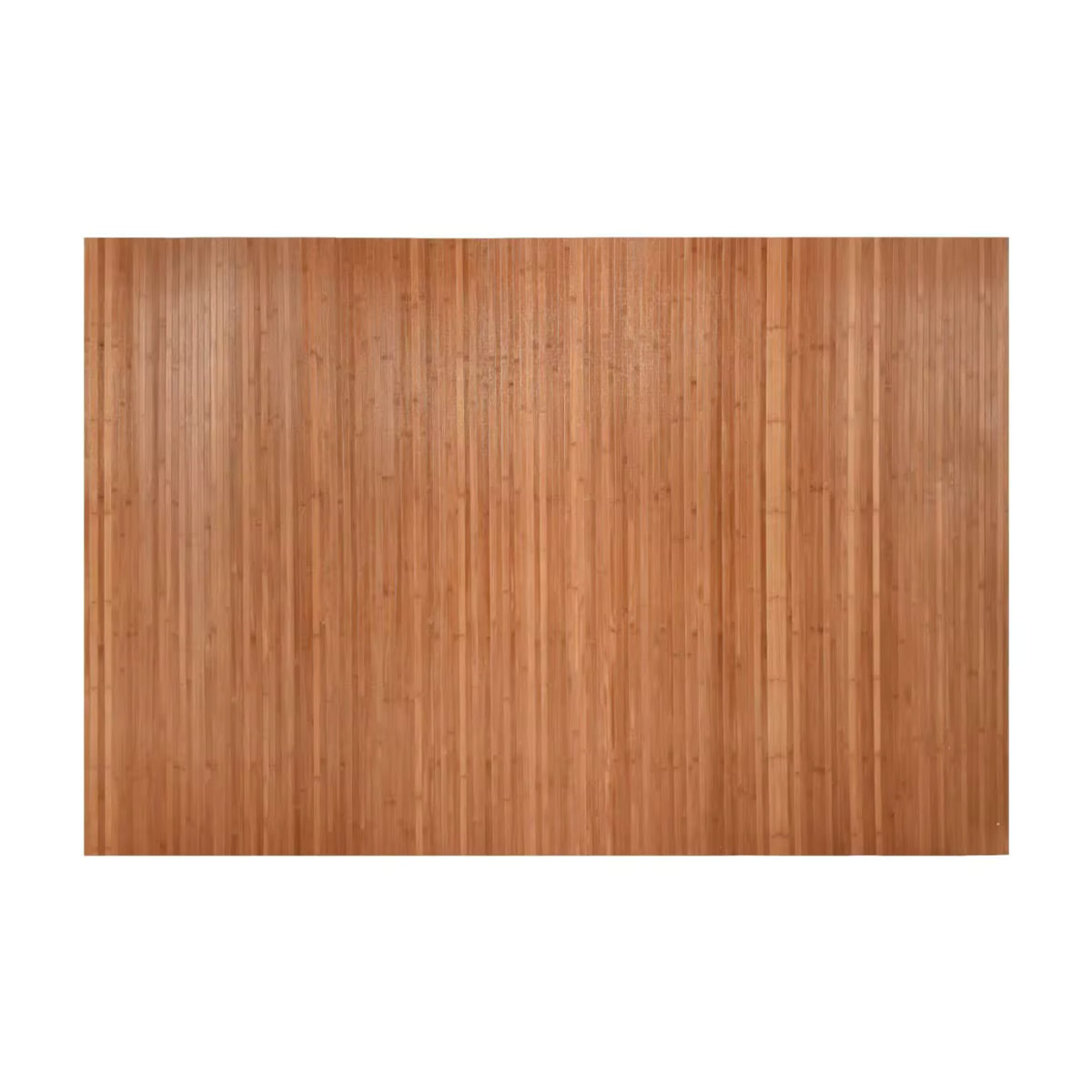 Minimalistische Trennwand aus Bambus in Braun, Sichtschutz als freistehende Raumteiler-Dekoration, B/H: 165 x 250 cm - Bild 3