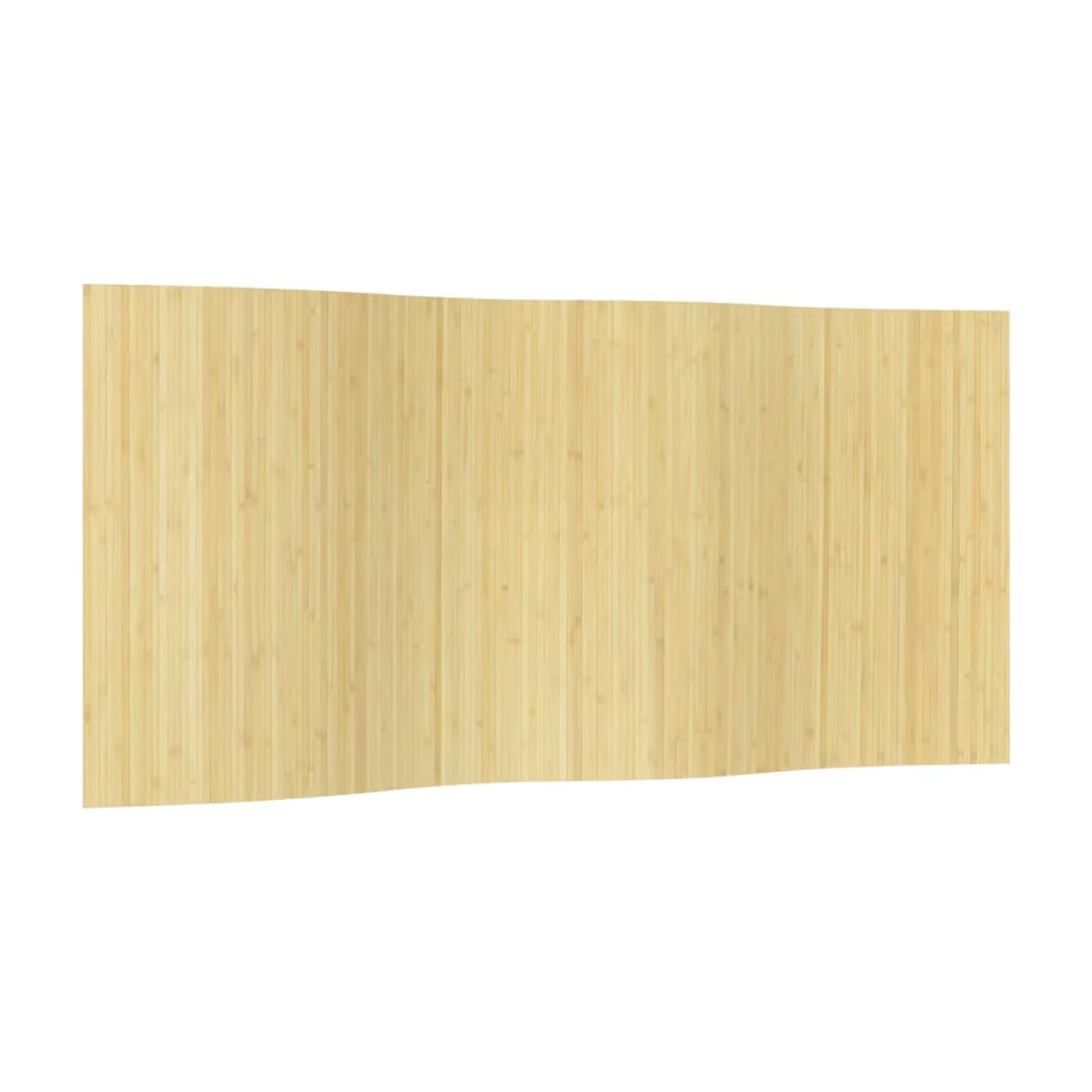 Minimalistischer Sichtschutz aus Bambus in Beige als freistehender Raumteiler, Breite: 400 cm, Höhe: 165 cm - Bild 2