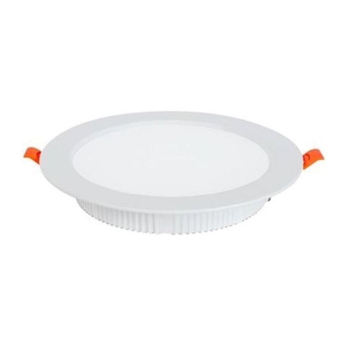 Minimalistischer SMD LED Einbaustrahler in Weiß mit 30W und kaltweißem Licht 6400K - Bild 1