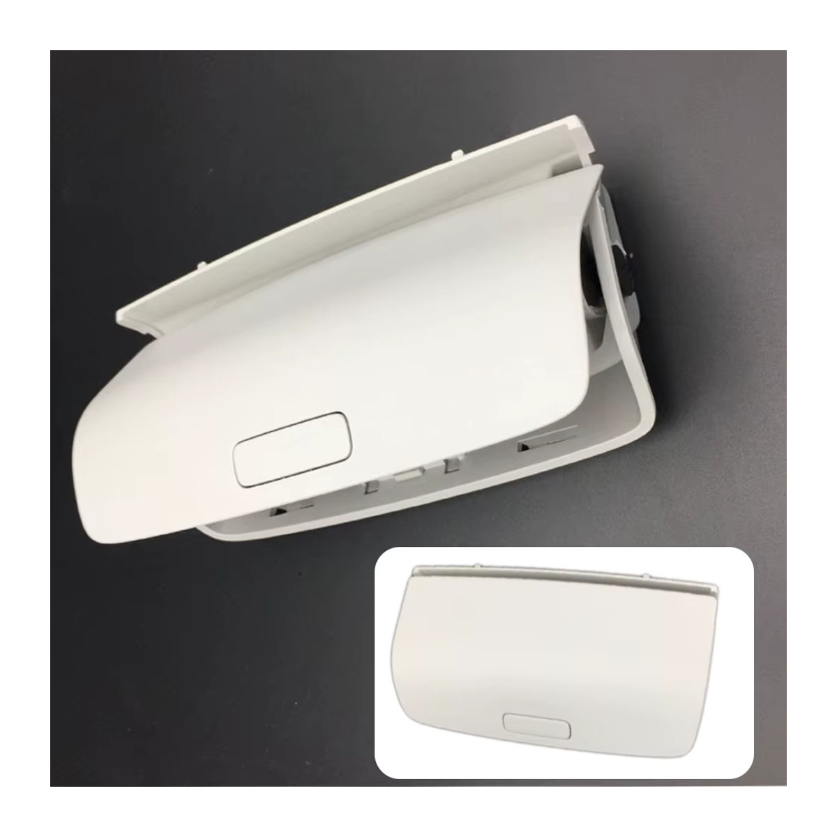 Minimalistisches Brillenetui für Sonnenbrillen als Aufbewahrungsbox und Brillenhalter in Grau, Schwarz oder Beige - Bild 4