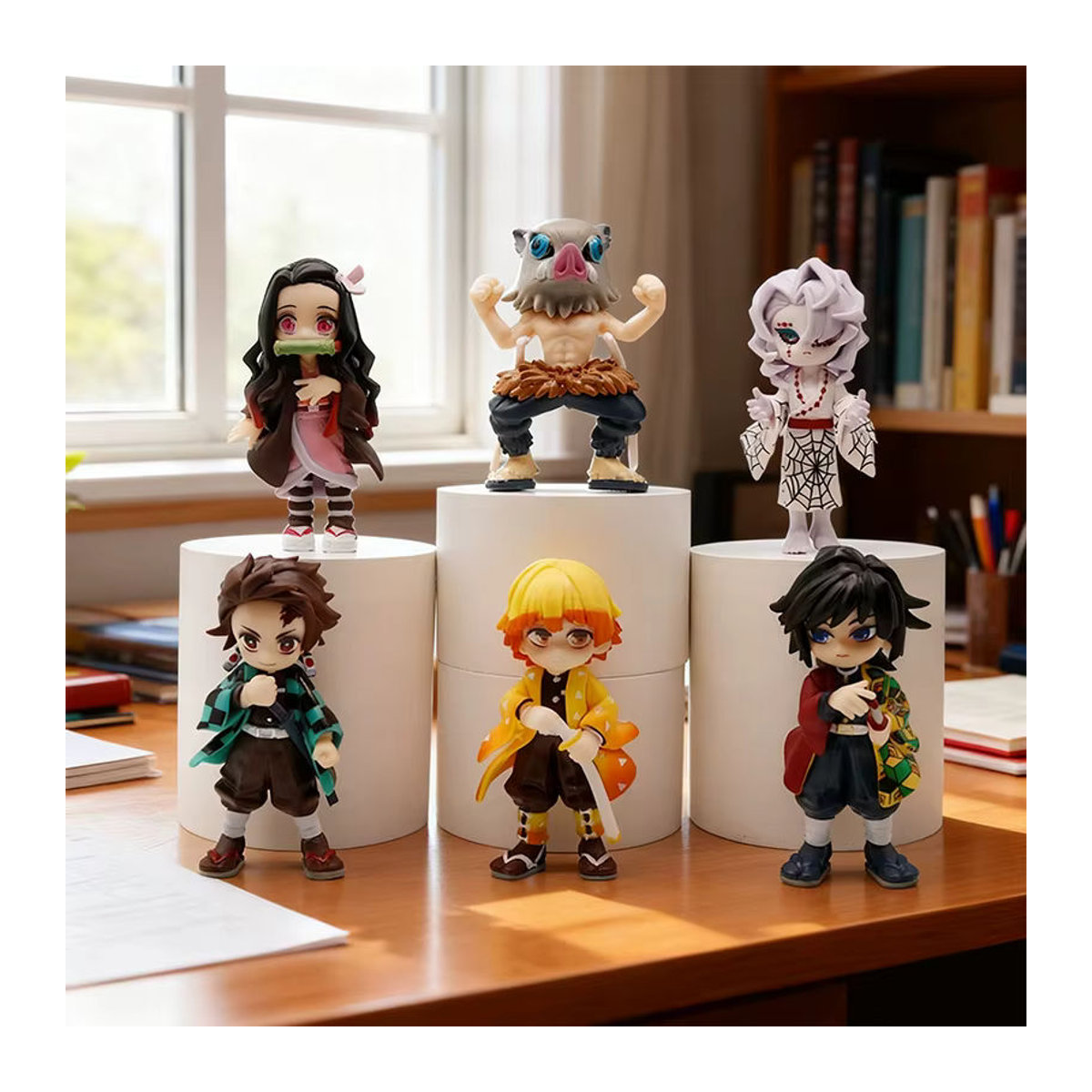 MINISO Bushiroad Palverse Demon Slayer Kimetsu No Yaiba Anime Figur Blind Box Vol.1 Ornament aus Kunststoff in Mehrfarbig - Bild 2