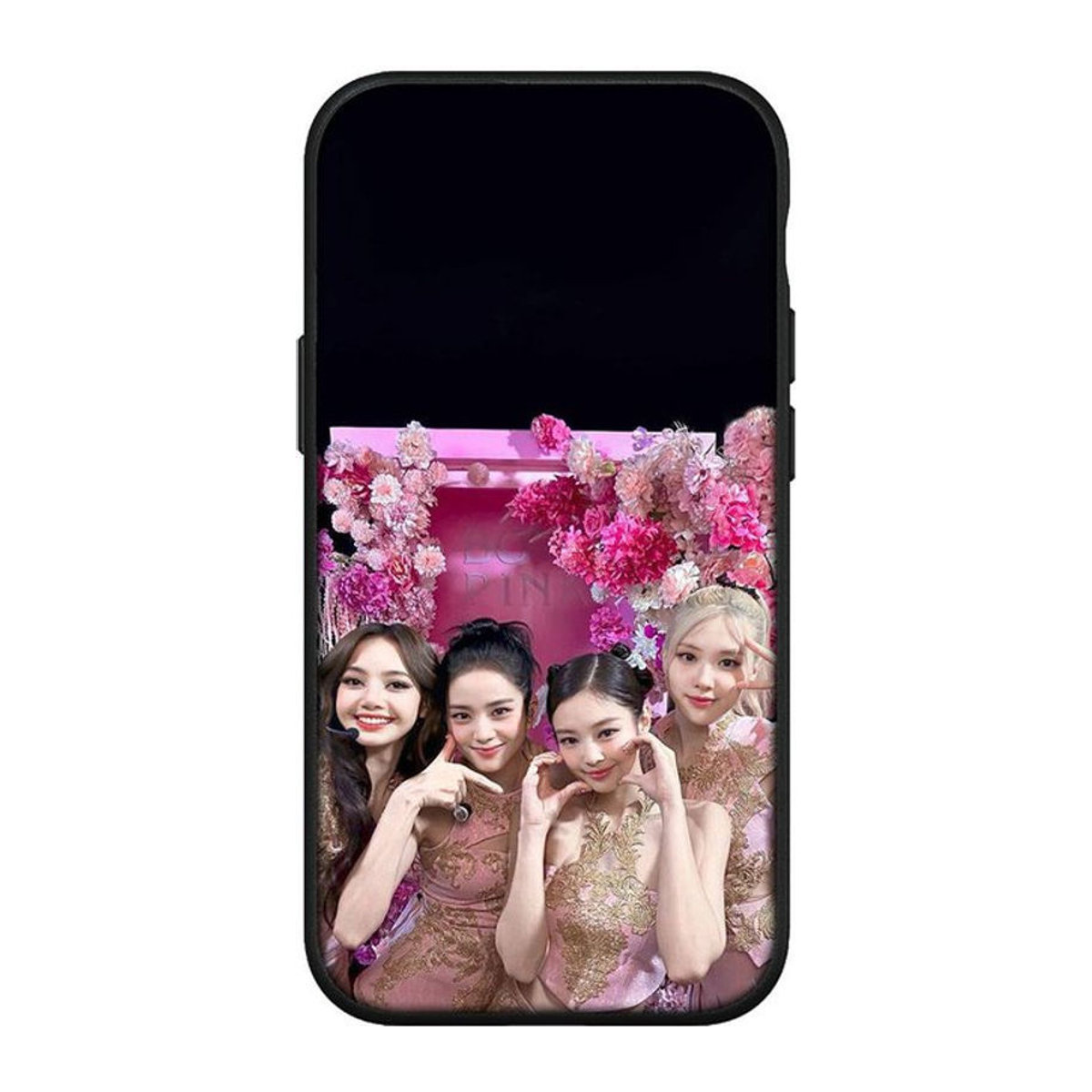 MINISO Handyhülle für iPhone, Samsung Galaxy, Xiaomi Redmi und OPPO in Schwarz oder Rosa - Bild 1