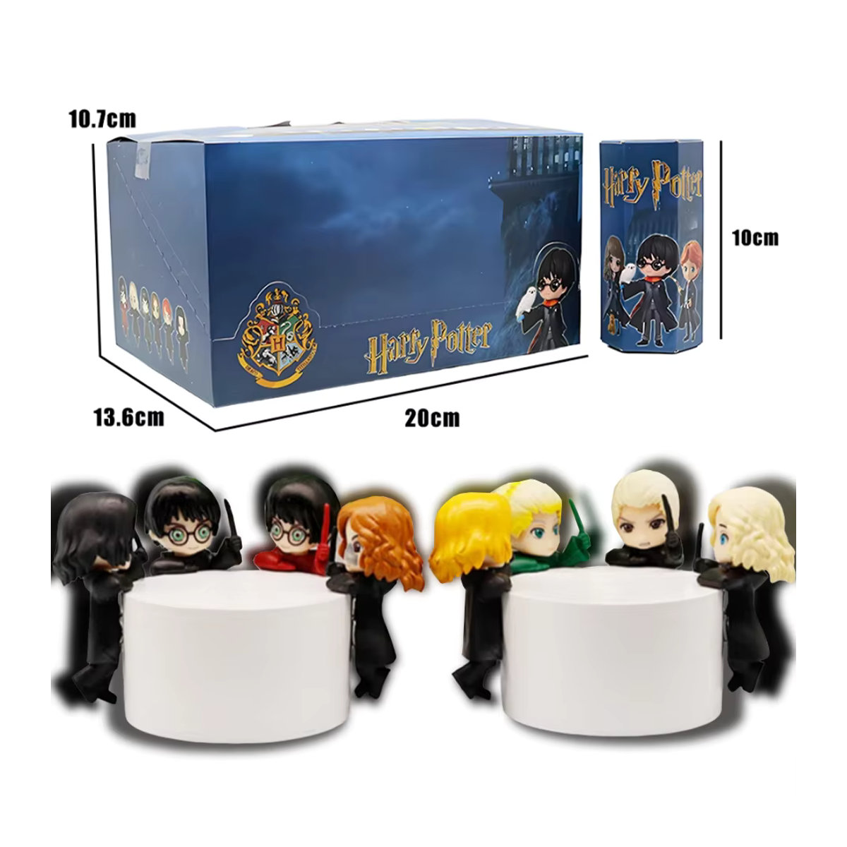 MINISO Harry Potter Blind Box Serie mit mehrfarbigen Anime Figuren aus Kunststoff - Bild 4