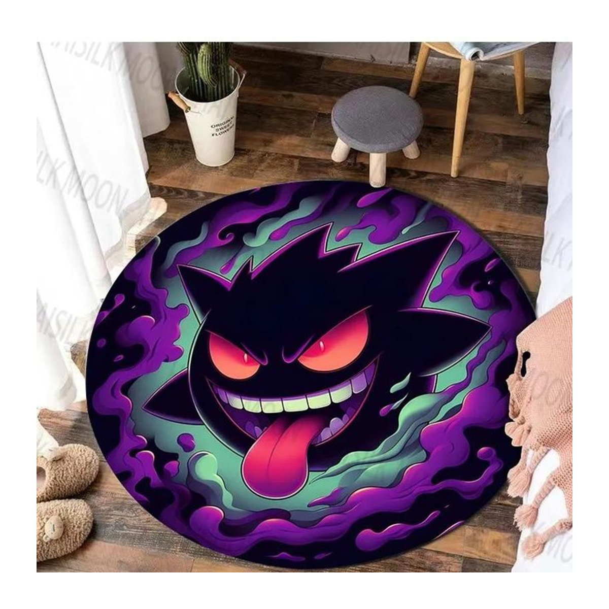 MINISO Pokémon Gengar Runde Matte lila Durchmesser: 40 cm - Bild 1