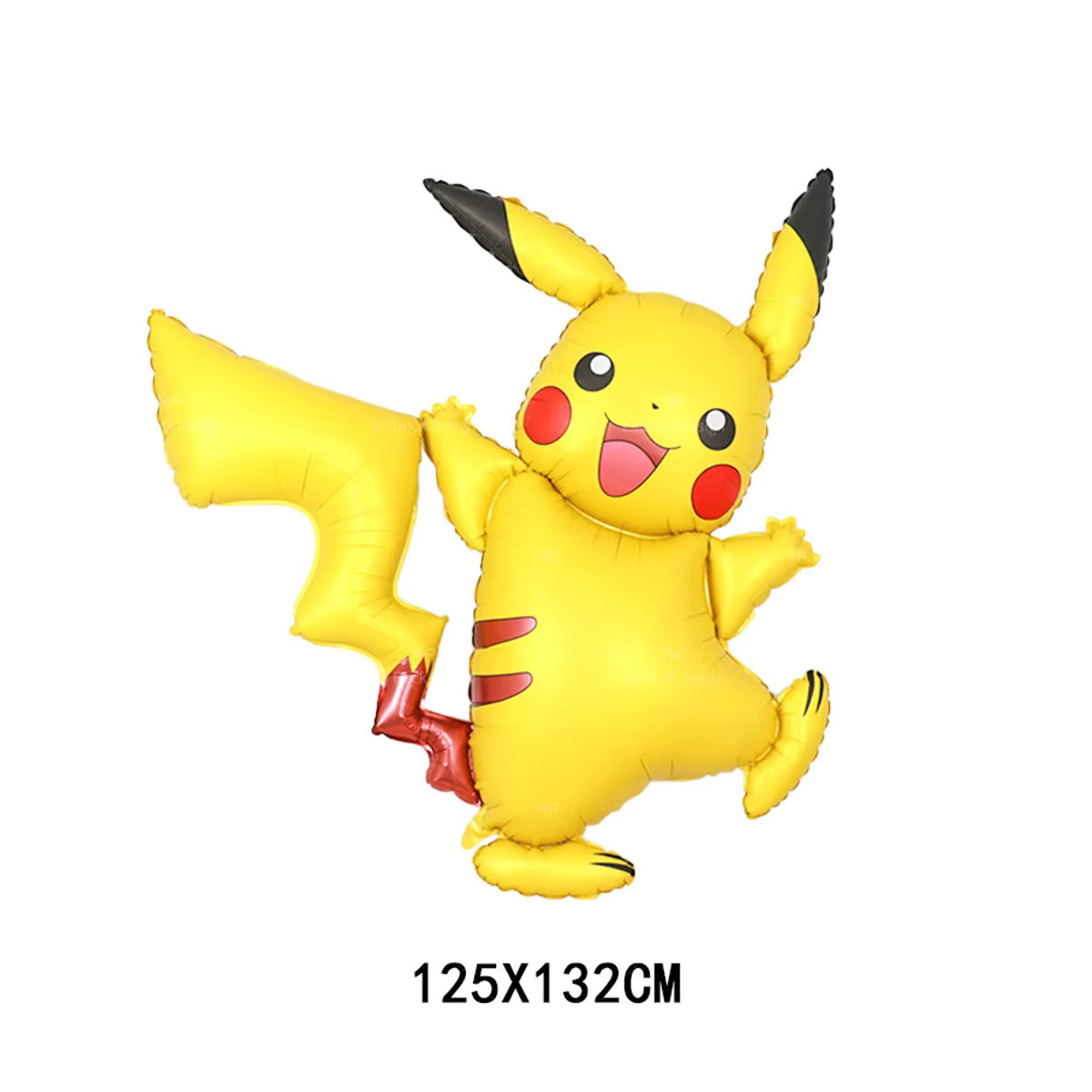 MINISO Pokemon Pikachu Party Ballon Set mit Folien- und Latexballons in Rot, Schwarz und Gelb für Kindergeburtstage und Baby Shower - Bild 3