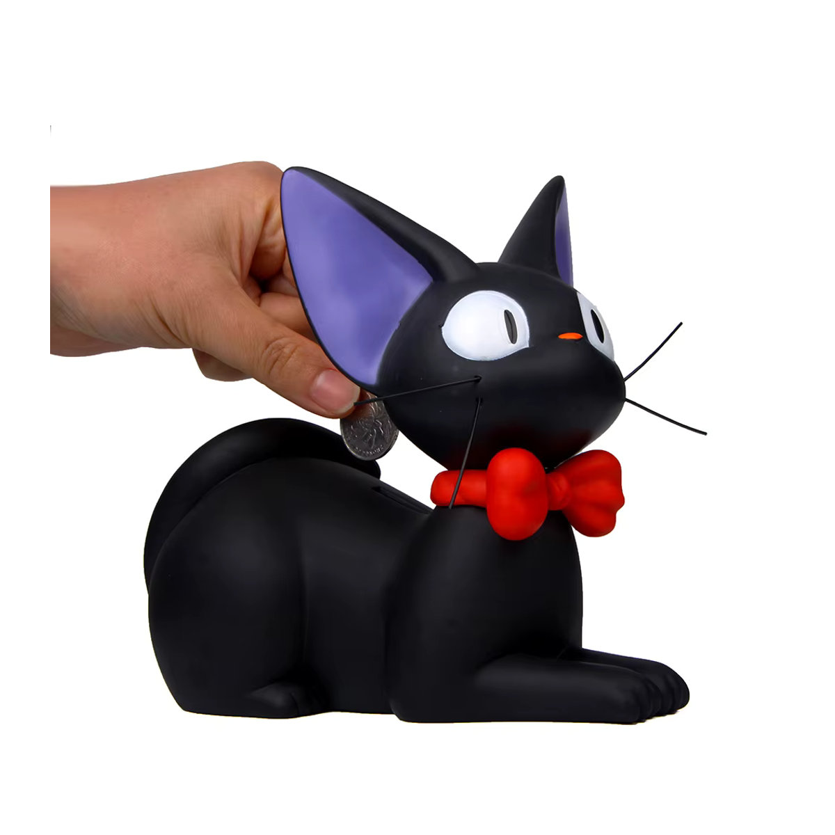 MINISO Schwarze Katze Spardose und Aufbewahrungsdose aus Kunstharz in Schwarz - Bild 3