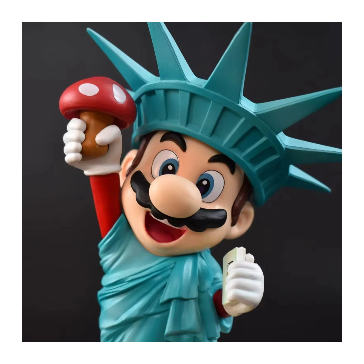 MINISO Super Mario Bros Actionfigur aus Kunststoff, mehrfarbig, Anime Modell Spielzeug für Kinder und zur Heimdekoration - Bild 6