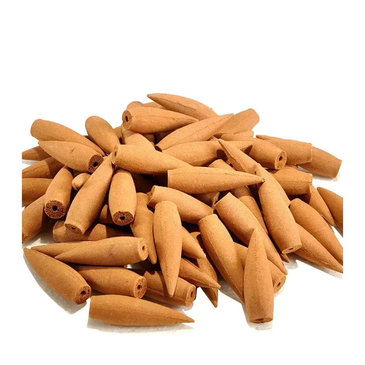 MINITAKING Sandelholz Räucherkegel Set mit Keramikbrenner und Halter, 22 Stück, Braun - Bild 3