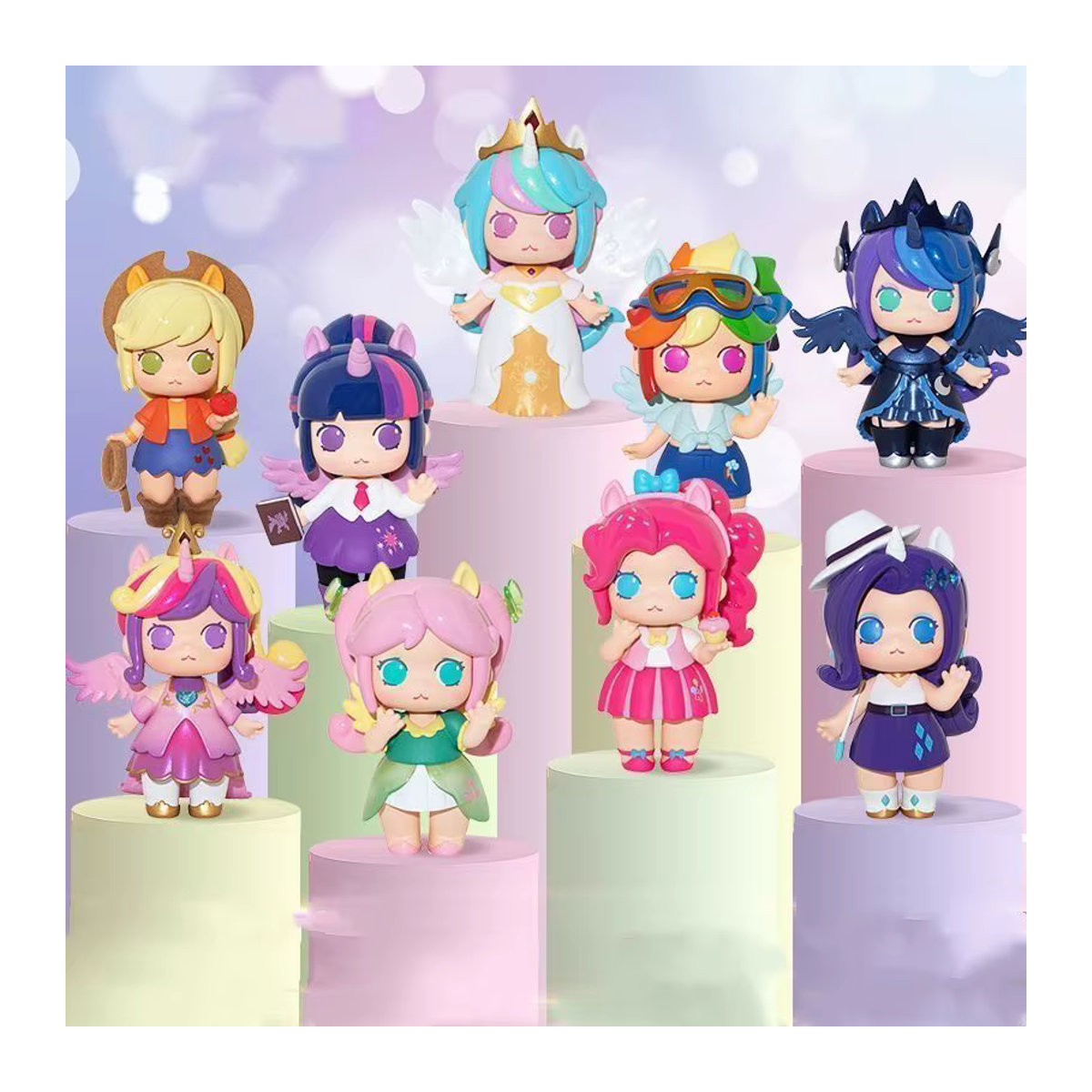 Miniworld Friendship Is Magic Pinkie Pie Blind Box Rosa – Ästhetische Überraschungsfigur aus Kunststoff für Kinder und zur Raumdekoration - Bild 3