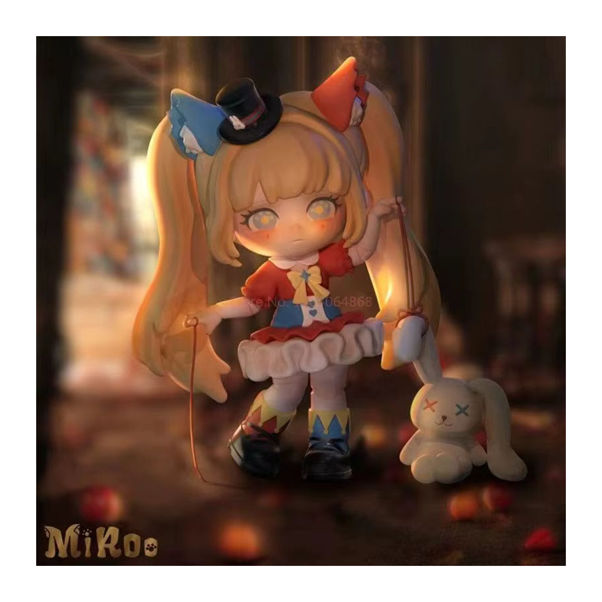 Miroo Circus Carnival Series Blind Box Little Fox Ornament Dekoration aus Kunststoff in Mehrfarbig - Bild 4