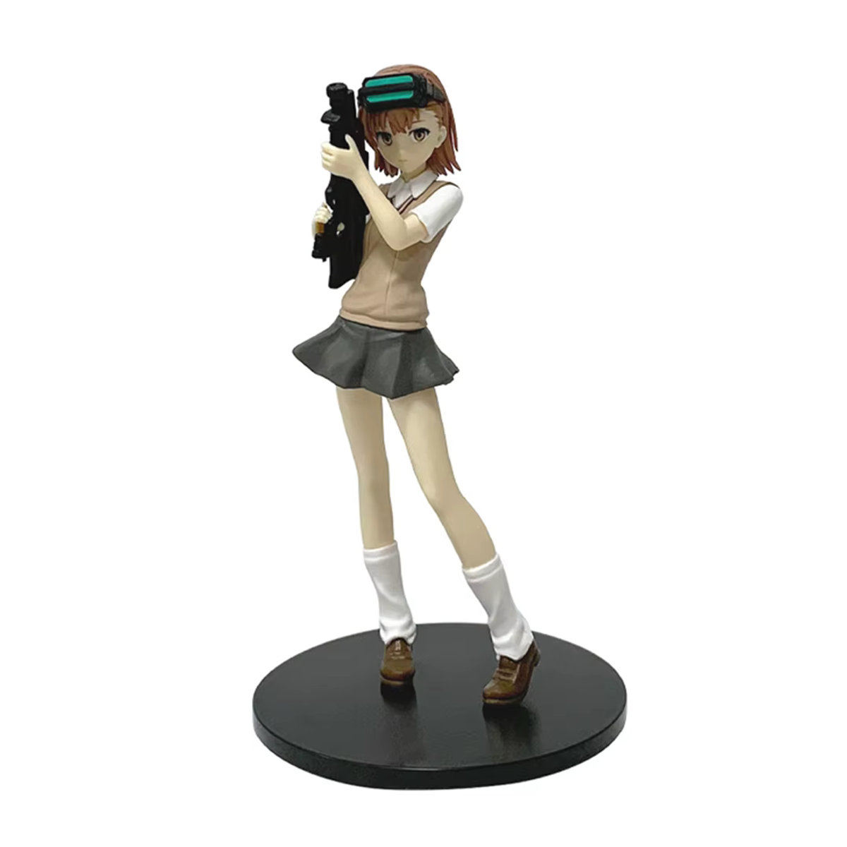 Misaka Mikoto Railgun Anime Figur aus A Certain Magical Index, mehrfarbig, Höhe: 17 cm - Bild 2