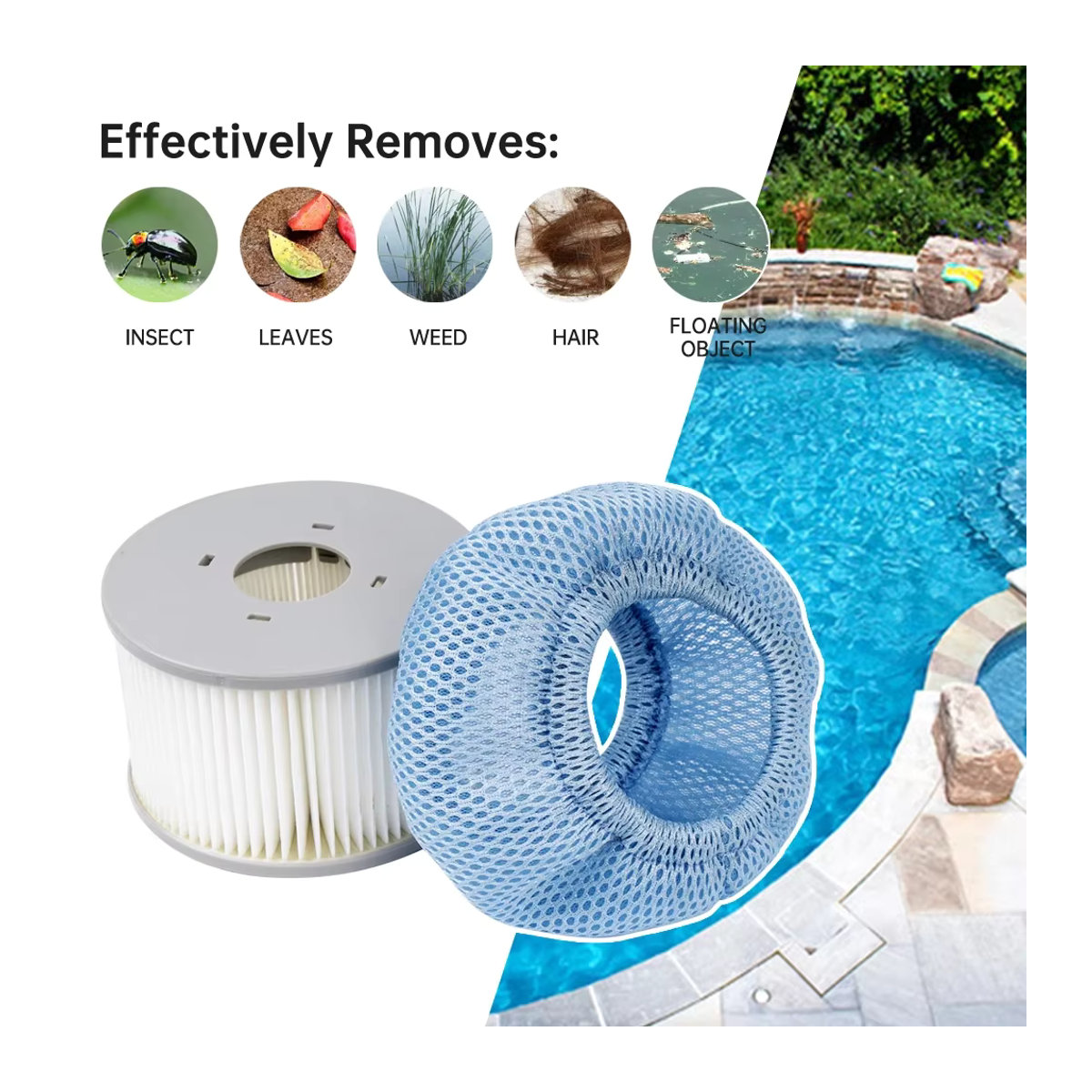 Miweba Ersatzfilter für MSpa Whirlpool Hochleistungsfilter für aufblasbare Pools - Bild 3