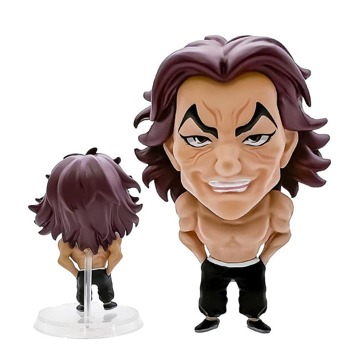 MIYAKO Baki Hanma Figuren-Set aus PVC, 8-teilige Sammlerfiguren in Mehrfarbig, Dekoration aus Kunststoff - Bild 4
