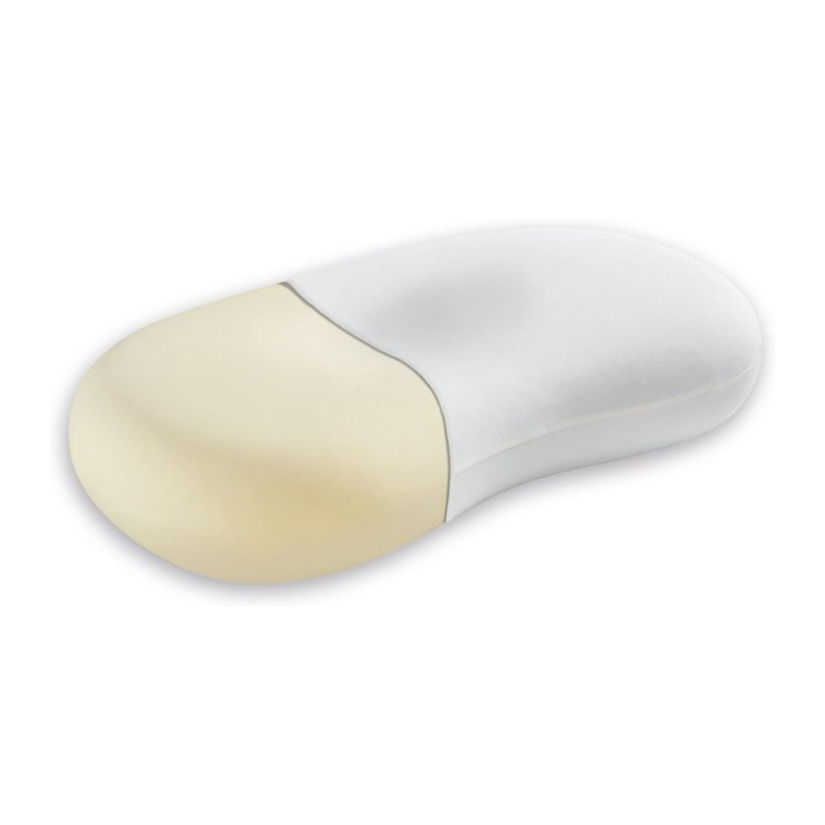 MLILY Royal Deluxe Nackenkissen in Einheitsgröße mit einer Höhe von 9,5 cm bis 10 cm - Bild 1