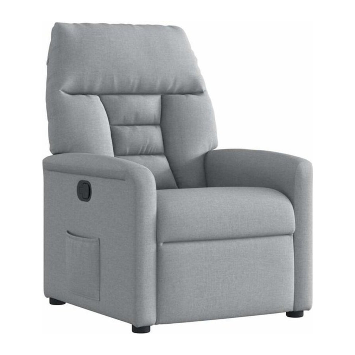 Modern Relaxsessel von vidaxl aus grauem Polyester-Stoff - Bild 1