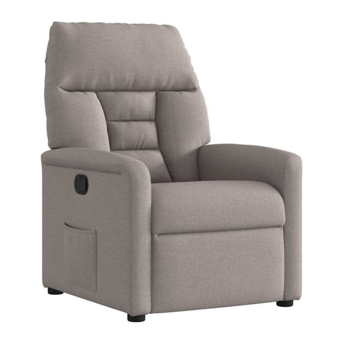 Modern Relaxsessel von Vidaxl in Taupe Meliert aus Stoff und Polyester - Bild 1