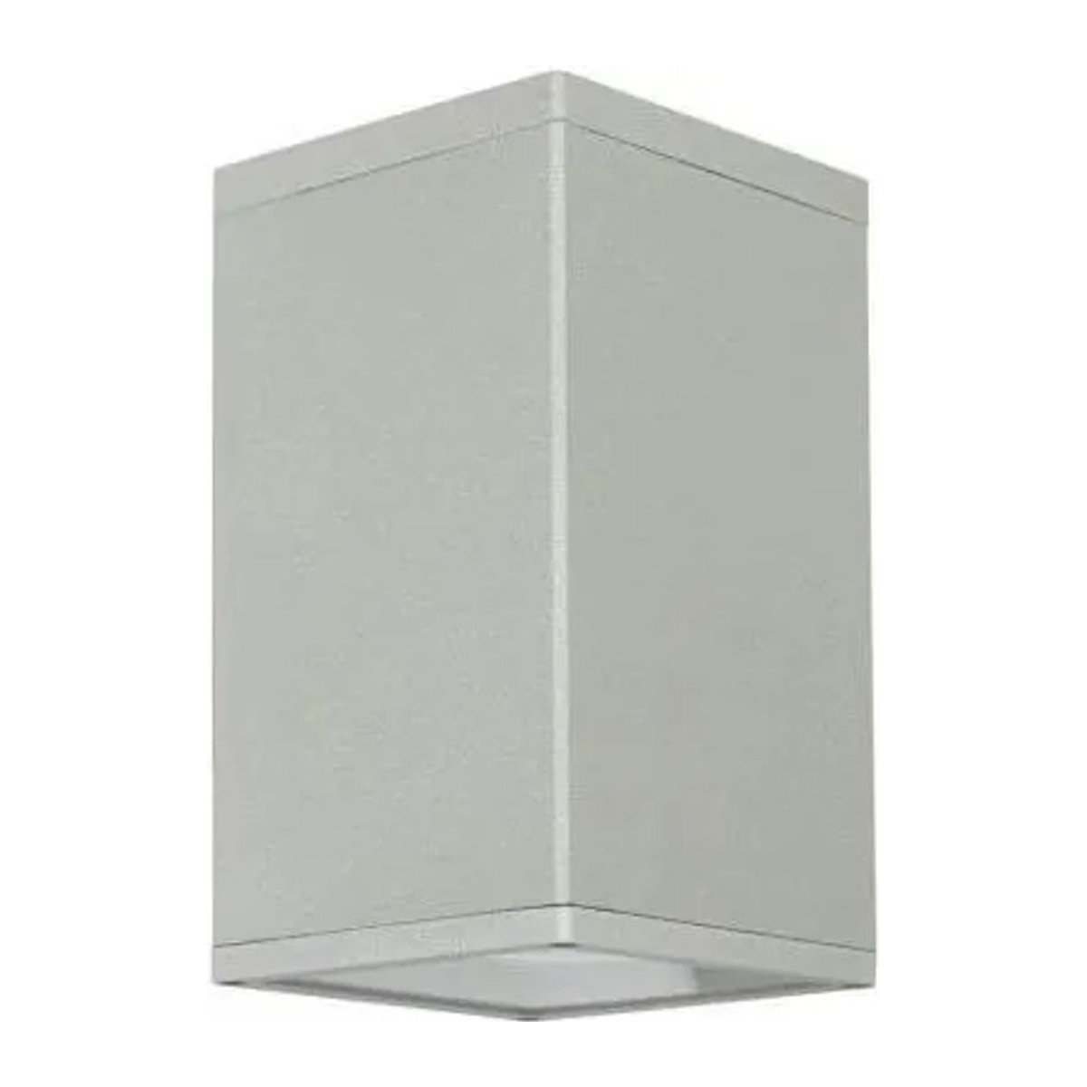 Moderne Außenleuchte Suma Deckenleuchte aus Aluminium in Silber und Grau mit E27 Fassung und IP54 Schutzart - Bild 1