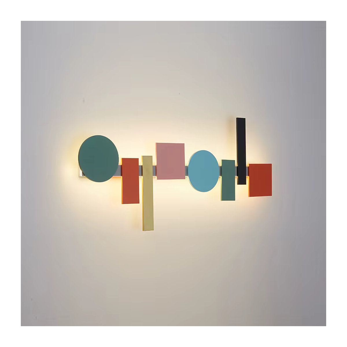 Moderne bunte LED Wandlampe Pallucco Totem Design für Wohnzimmer und Kinderzimmer - Bild 2