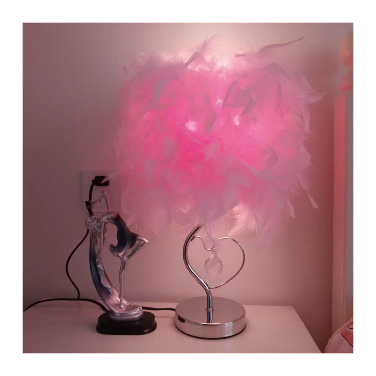 Moderne Kristall Stehlampe Lava Corki für Wohnzimmer Schlafzimmer und Arbeitszimmer - Bild 2