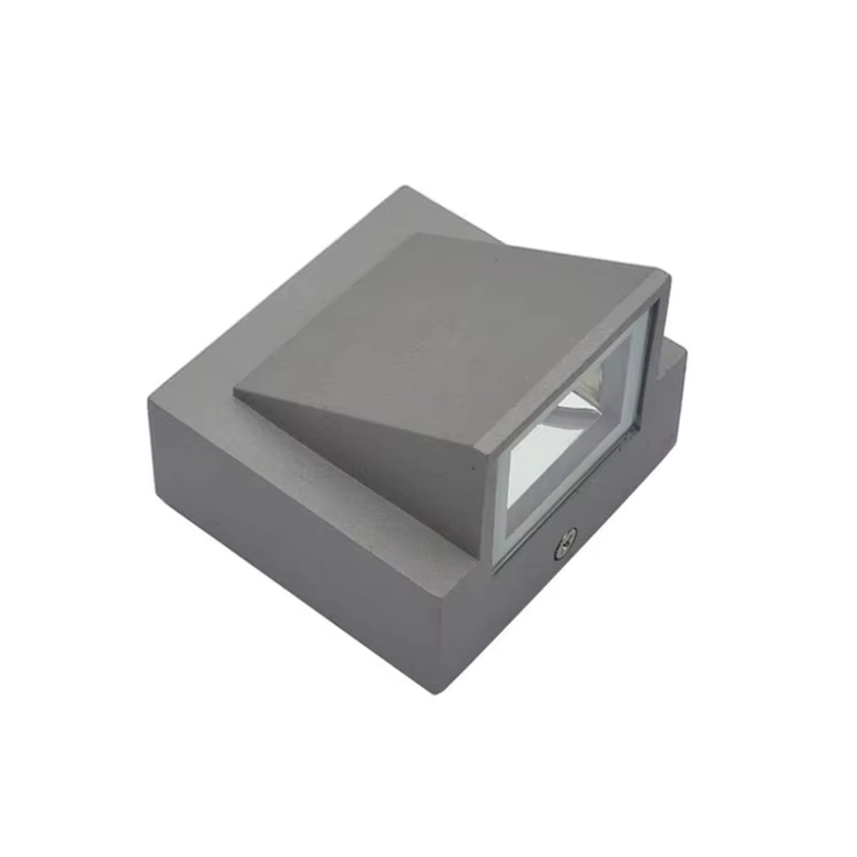 Moderne LED Außenwandleuchte aus Aluminium von CYLRDXK in Schwarz für Garten Terrasse und Balkon - Bild 3