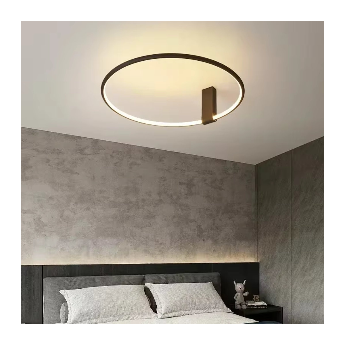 Moderne LED Deckenleuchte DAMIASMIL in Schwarz als Kronleuchter für Wohnzimmer, Schlafzimmer und Arbeitszimmer - Bild 3