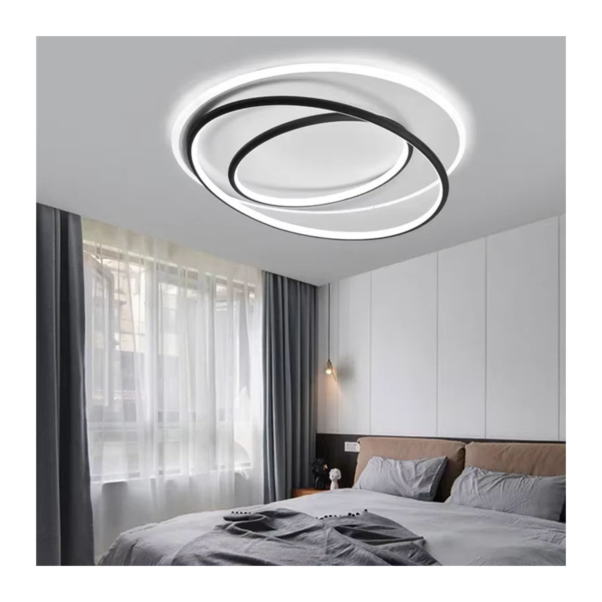 Moderne LED-Deckenleuchte DAMIASMIL in Weiß als Kronleuchter für Innenräume - Bild 3