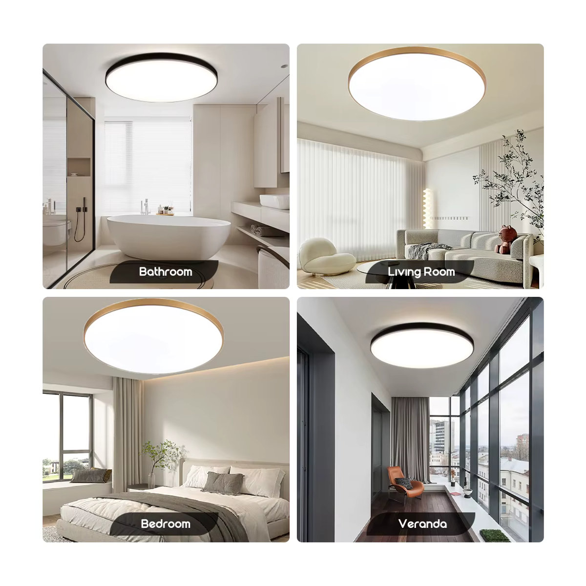 Moderne LED Deckenleuchte Kronleuchter von CANMEIJIA in Weiß - Bild 5
